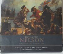 Limited Edition Collectable Coin Royal Mint Silver Proof £5 Horation Nelson