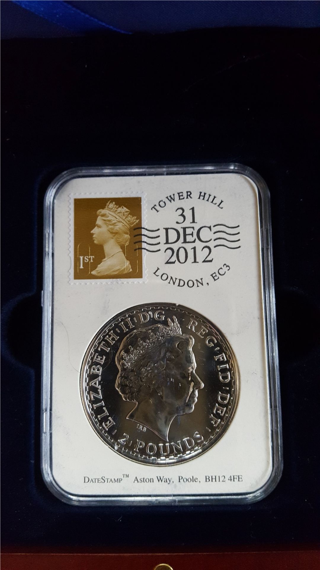 Collectable Coin 1983 UK Silver One Pound A15-0131 .925 Silver - Image 2 of 4