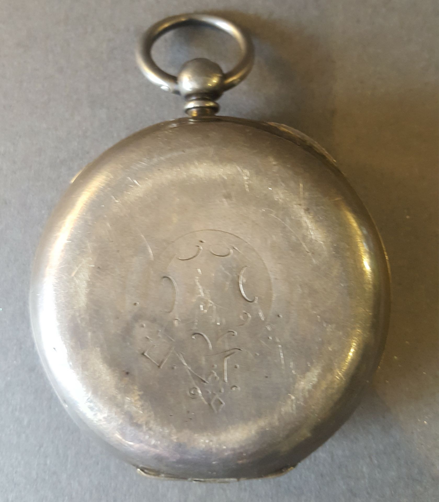 Antique Vintage Sterling Silver Pocket Watch c1895 J Hargreaves & Co. Liverpool - Image 4 of 7