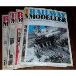 12 x Collectable Railway Magazines 'Railway Modeller' 1975 Complete Year No Reserve