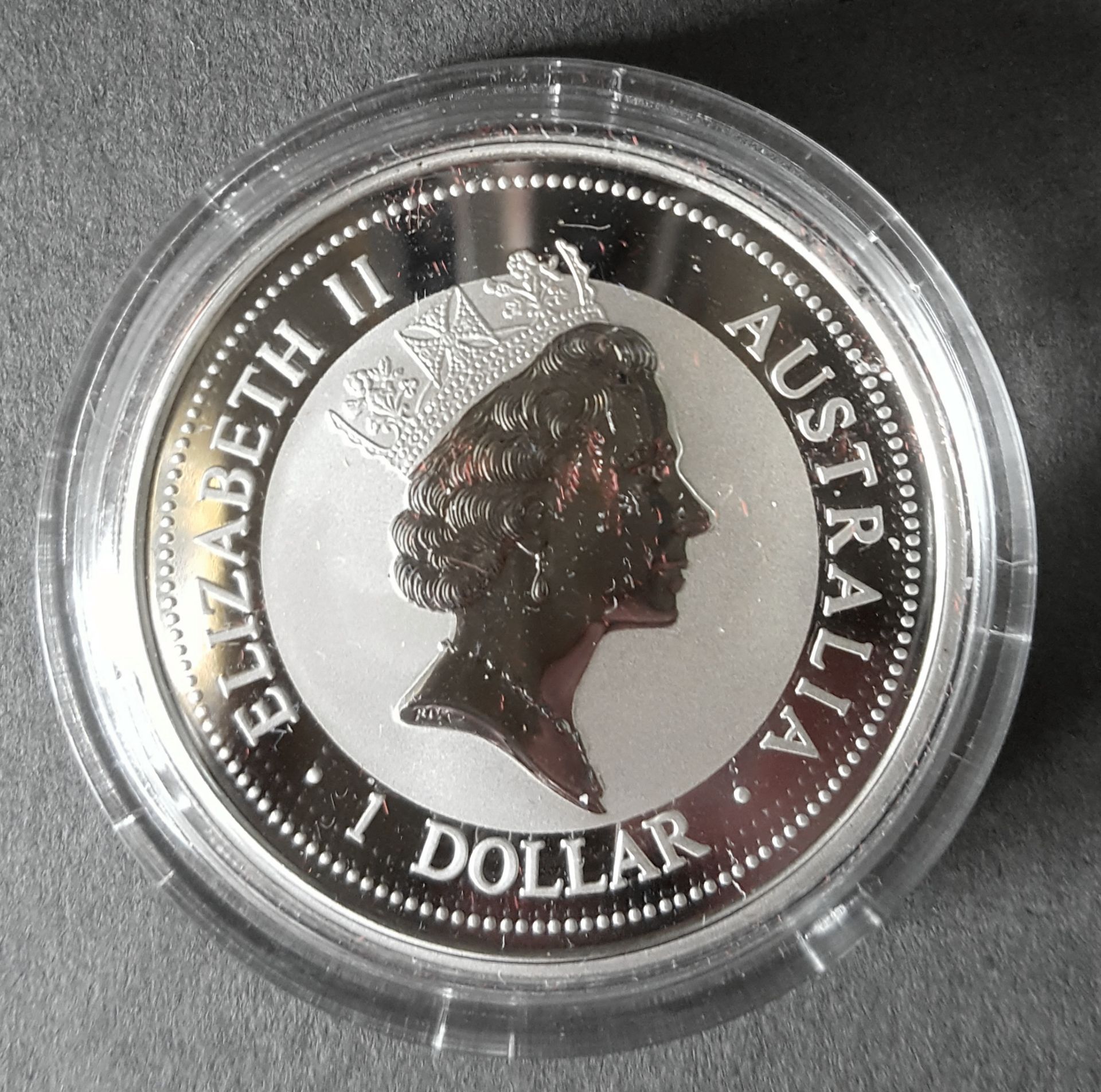 Collectable Proof Coins Silver Royal Australian Mint $1 & Perth Mint $1 Kookaburra - Image 2 of 9