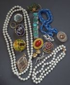 Parcel of Vintage retro Costume Jewelley