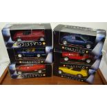 6 x Vintage Retro Collectable Classico Die Cast Toy Cars Boxed