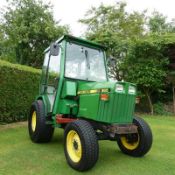 1992 John Deere 955 Compact Tractor With Full Mauser Cab