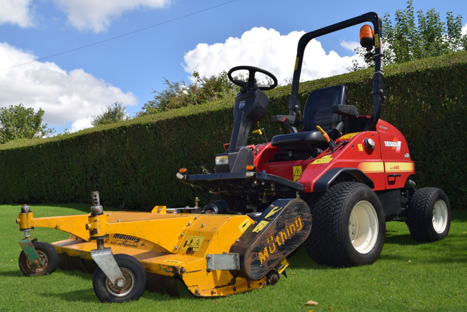 2012 Shibaura CM374 Ride On Flail Mower