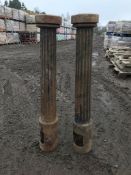 Victorian Bollards (fluted)(choice of 3)