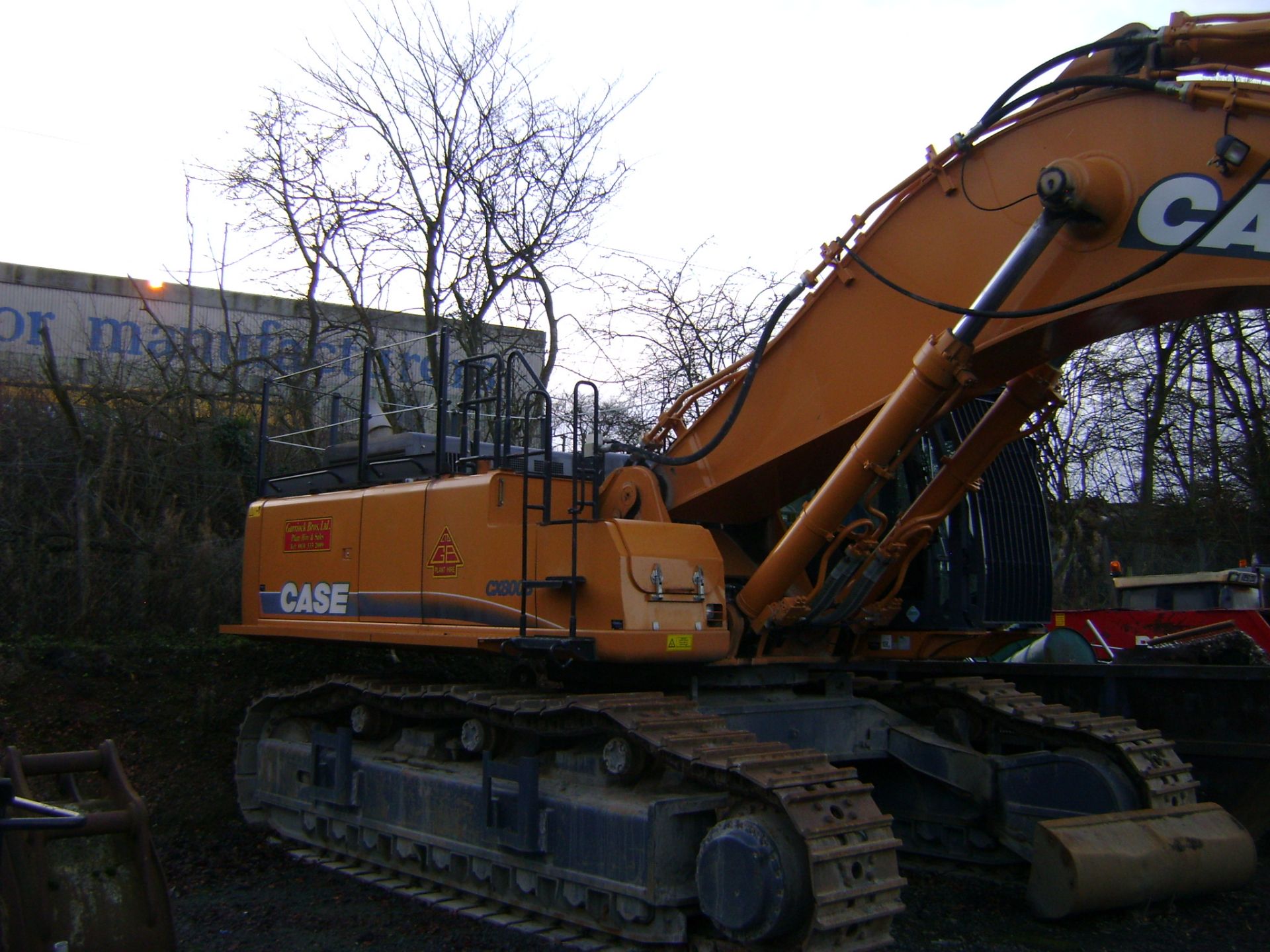 Case CX800 Tracked 80Ton Excavator - Image 6 of 7