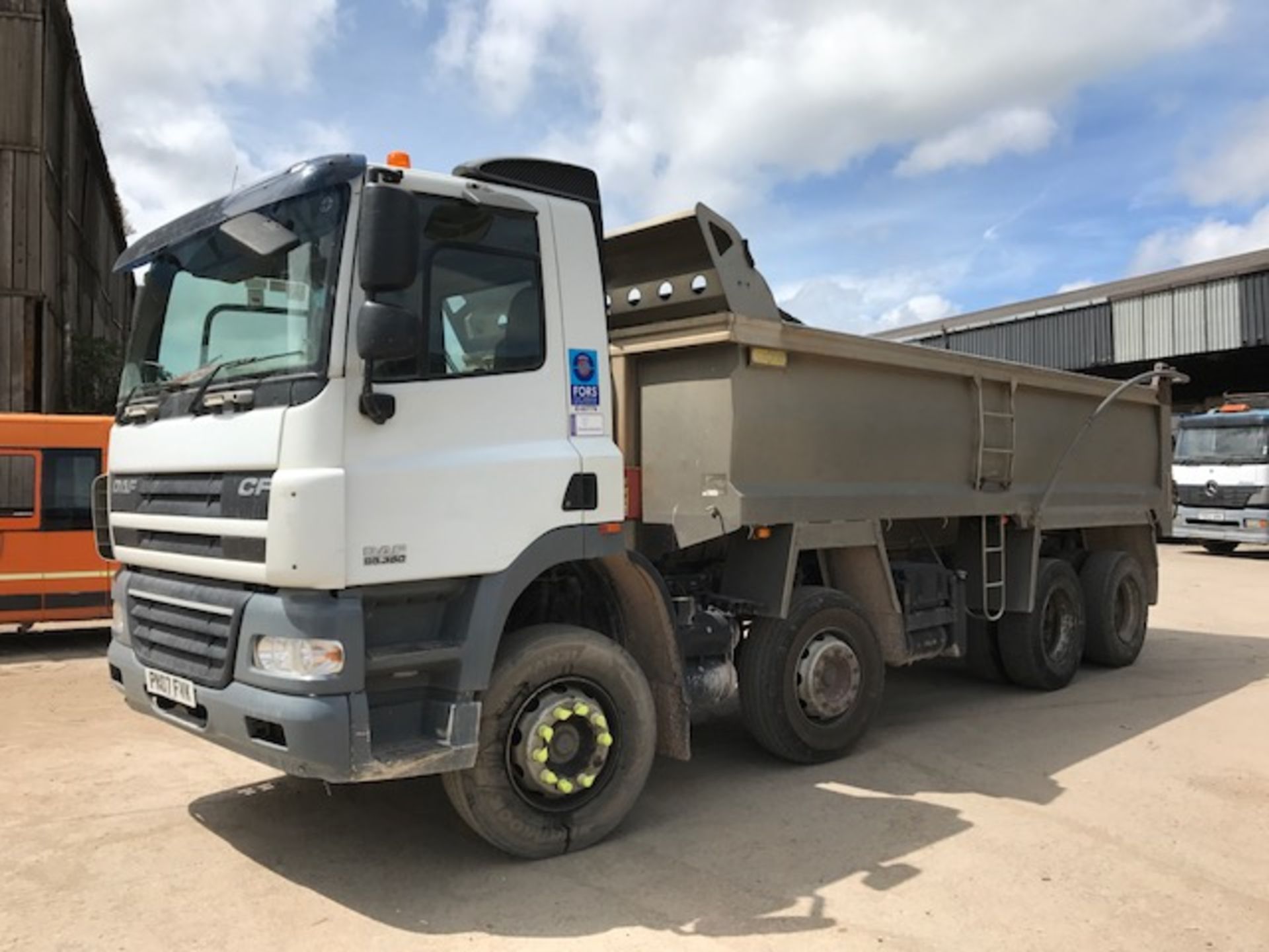 2007 DAF CF 85-360 8x4 Tipper - Image 4 of 6