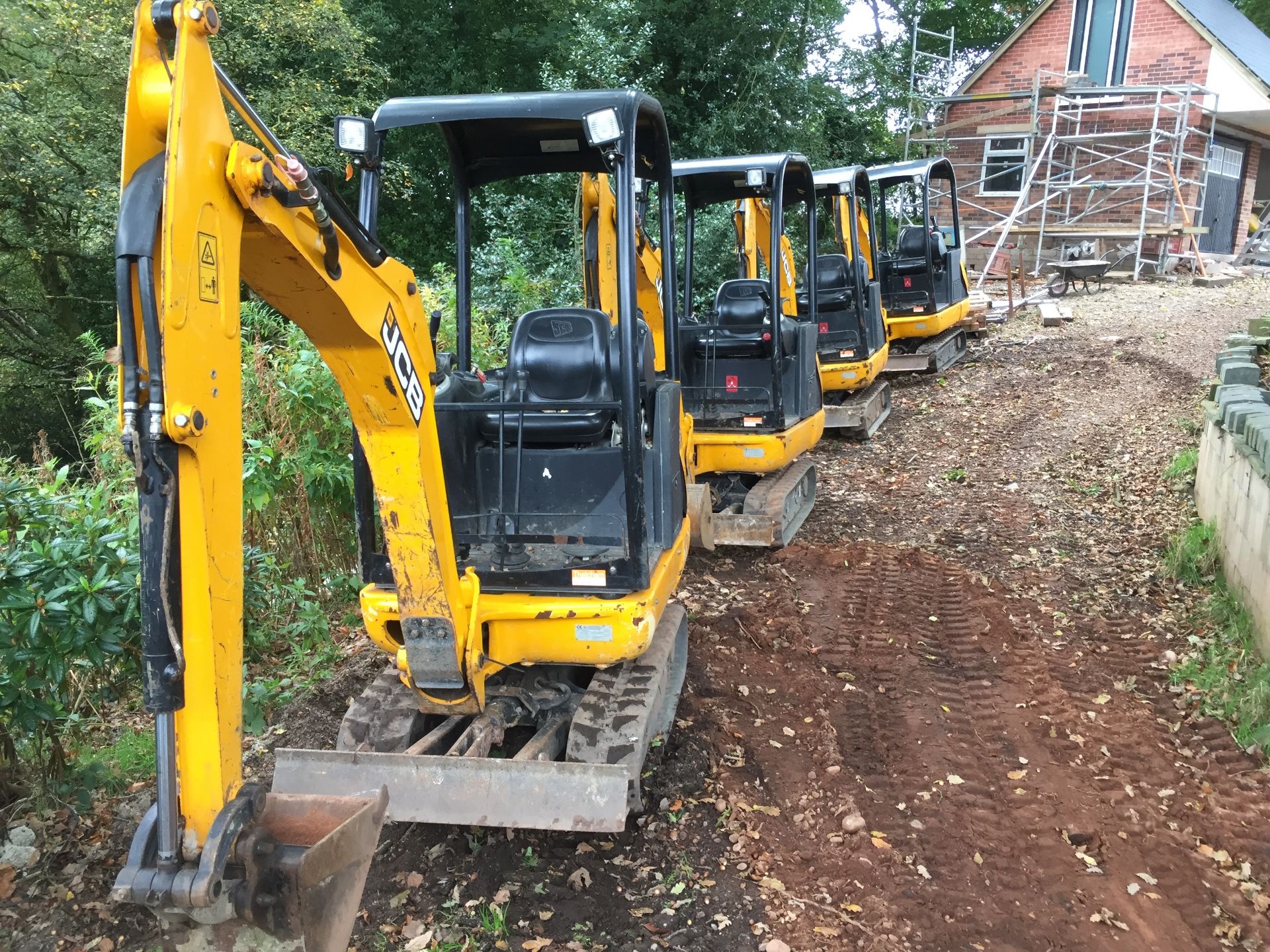 4 x 2014 8014 JCB Mini Diggers *RESERVE REDUCED*