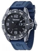 Timberland Men's TBL14416JSBL/02P Watch With Silicone Strap
