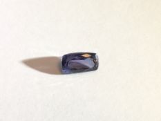 3.20ct Natural Tanzanite with IGI Certificate