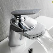 (Y54) Oshi Waterfall Basin Mixer Tap Assured Performance Maintenance free technology is incorporated