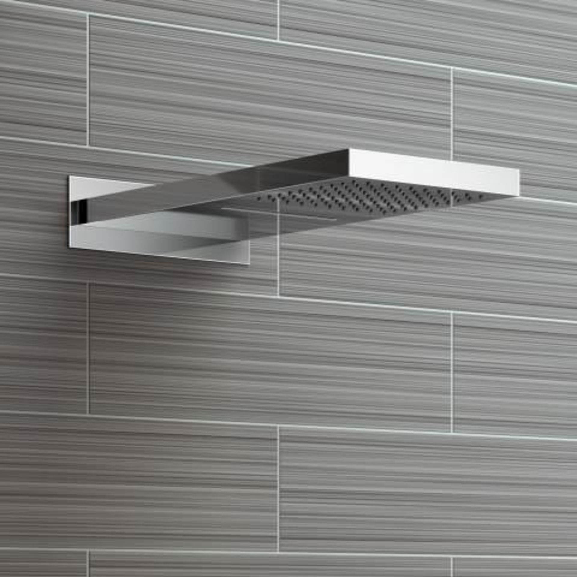 (Y45) Stainless Steel 230x500mm Waterfall Shower Head. RRP £374.98. "What An Experience": Enjoy - Image 4 of 5