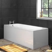 (Y150) 1700x700x550mm Round Single Ended Bath. RRP £209.98. Space Saving Design Our clever space