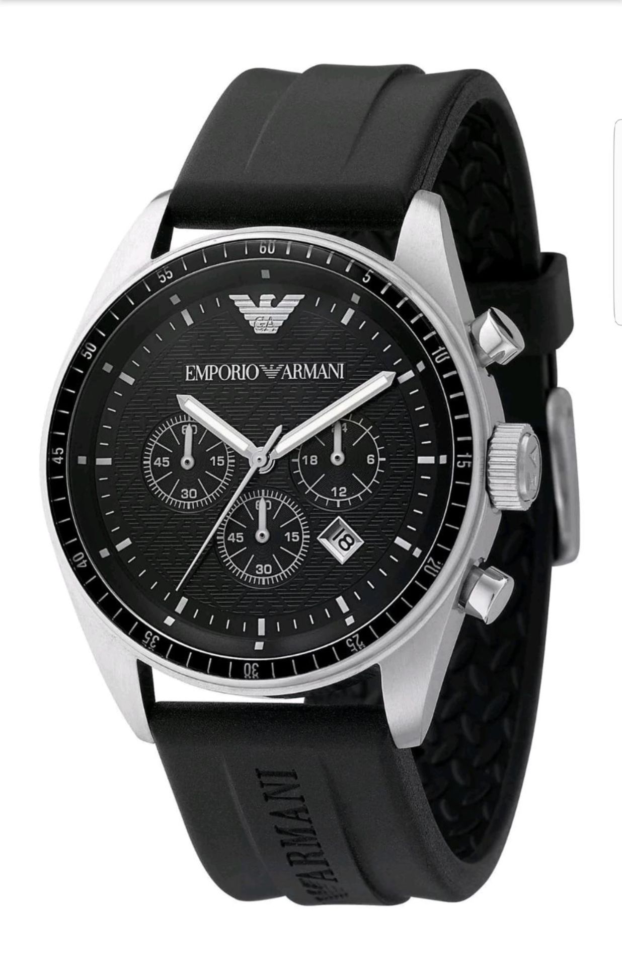 BRAND NEW GENTS EMPORIO ARMANI AR0527, COMPLETE WITH ORIGINAL ARMANI BOX, MANUAL, TAGS AND