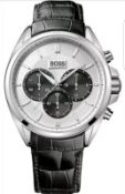 BRAND NEW GENTS HUGO BOSS WATCH, HB1512880, COMPLETE WITH ORIGINAL BOX AND MANUAL - RRP £399