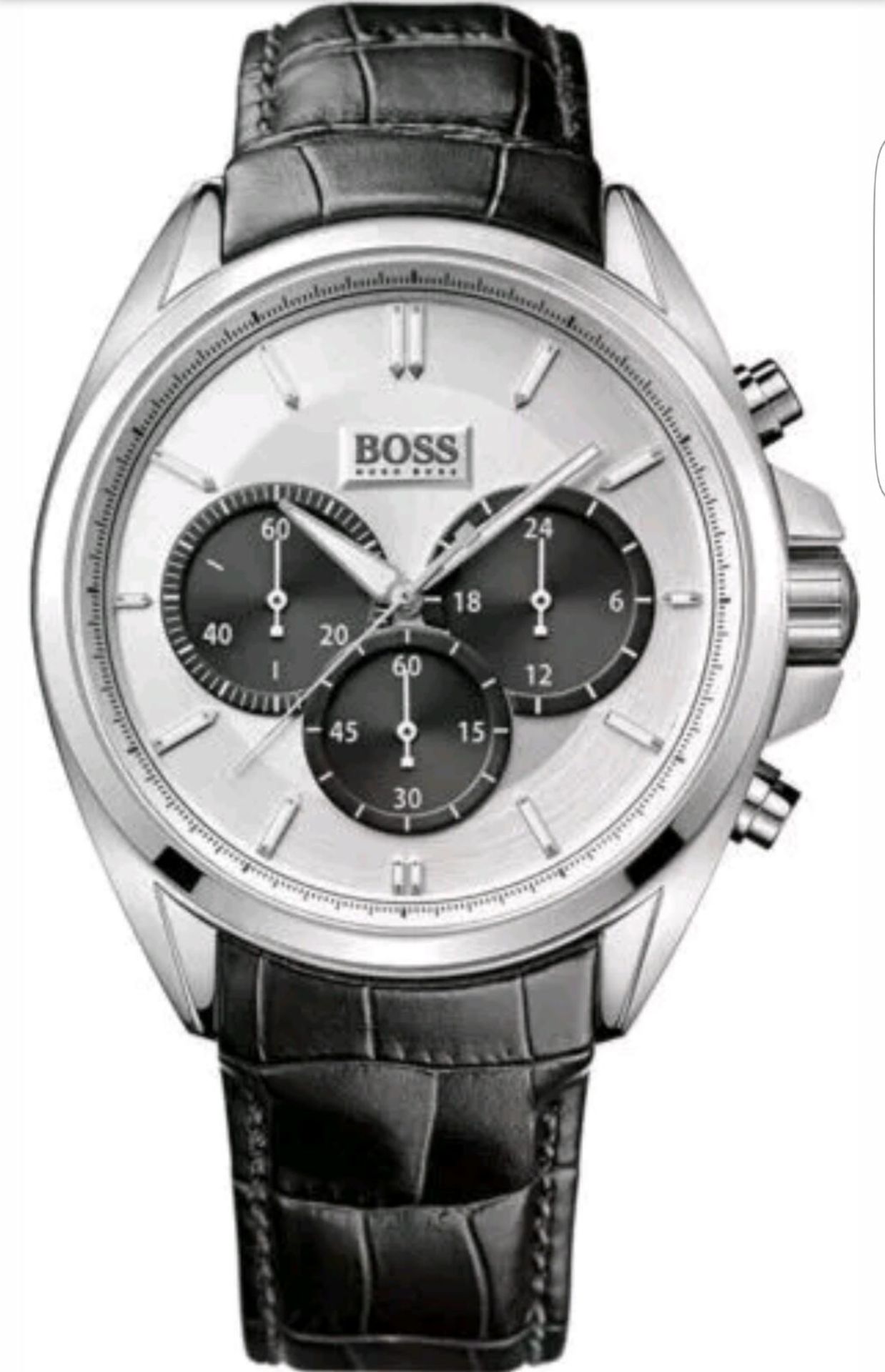 BRAND NEW GENTS HUGO BOSS WATCH, HB1512880, COMPLETE WITH ORIGINAL BOX AND MANUAL - RRP £399