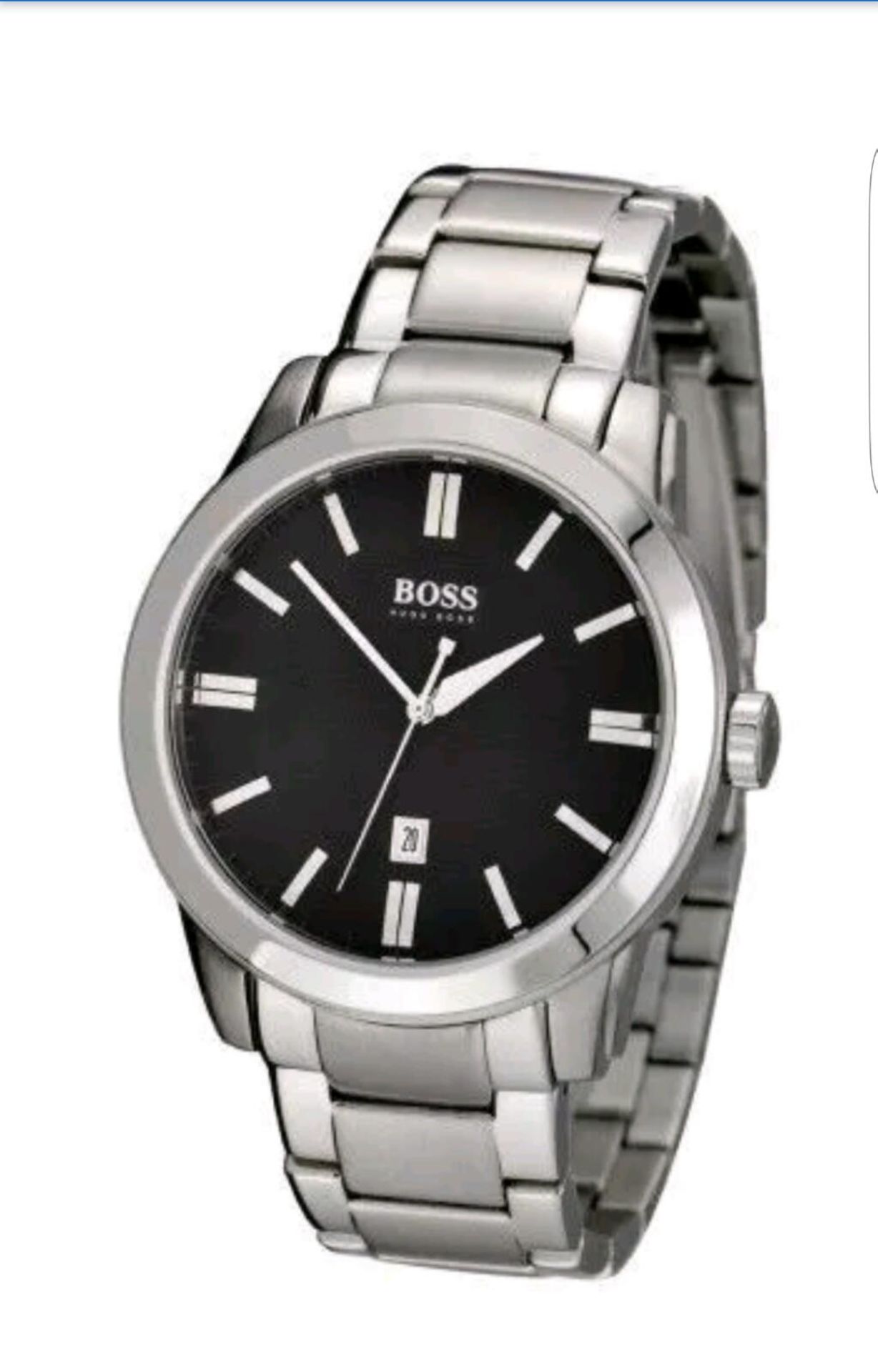 BRAND NEW GENTS HUGO BOSS WATCH, HB1512769, COMPLETE WITH ORIGINAL BOX AND MANUAL - RRP £399