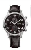 BRAND NEW HUGO BOSS 1512448, GENTS DESIGNER WATCH, COMPLETE WITH ORIGINAL BOX AND MANUAL - RRP £499