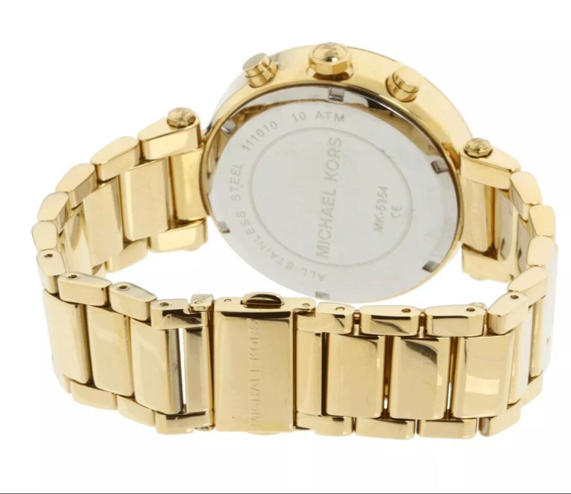 BRAND NEW MICHAEL KORS MK5354 LADIES DESIGNER WATCH COMPLETE WITH ORIGINAL BOX AND MANUAL - RRP £349 - Image 2 of 2