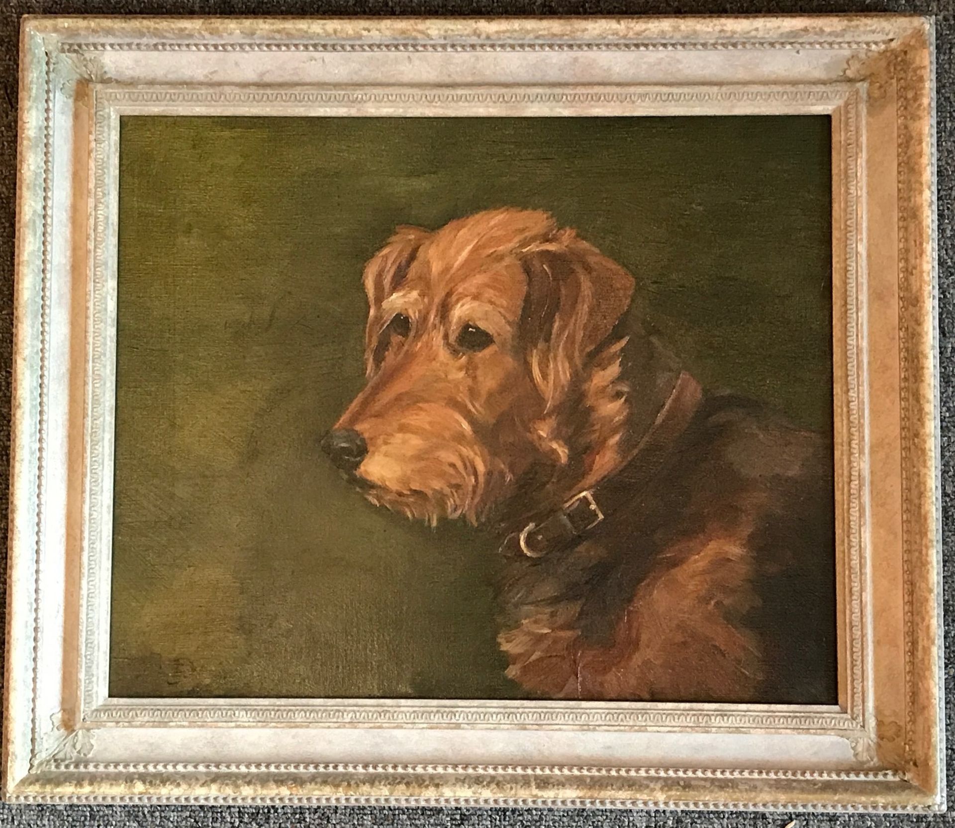 Terrier Dog, Original oil by Edward Julius Detmold 1883-1957 - Image 2 of 4