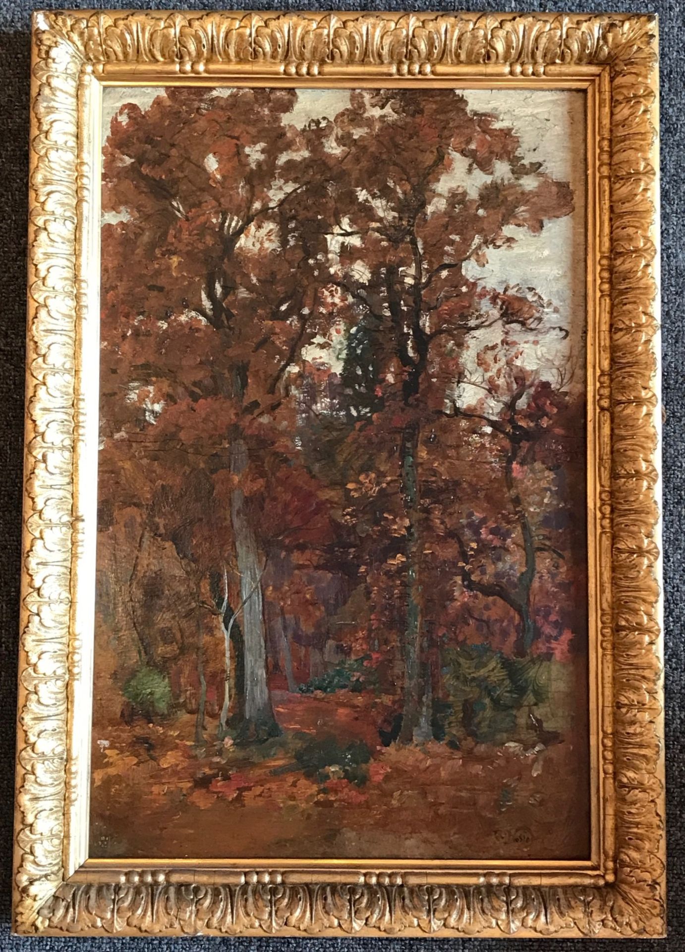 Original oil Autumn by Scottish artist Robert Noble 1857-1917 ARSA 1892, RSA 1903 - Image 2 of 4