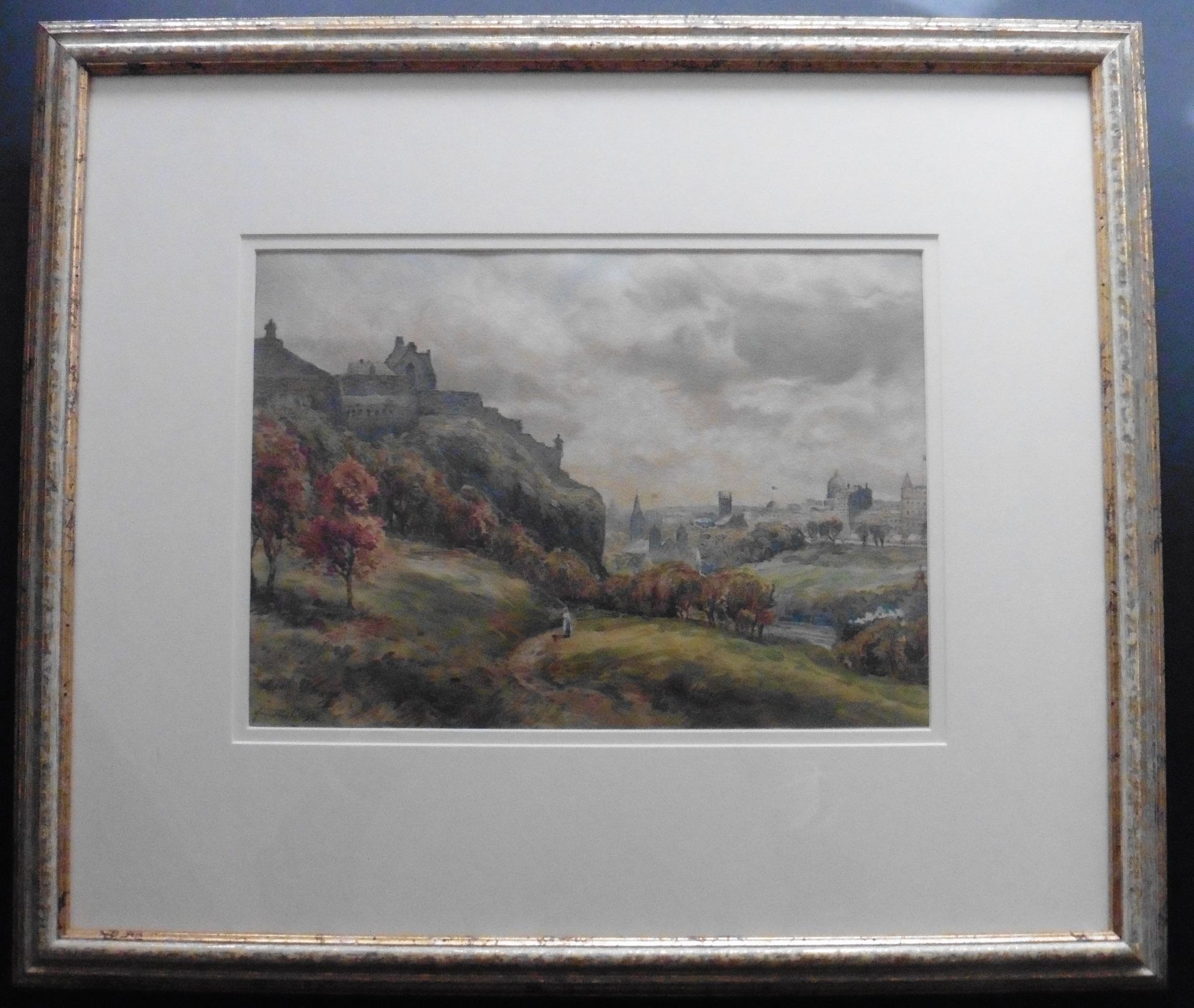 Edinburgh Castle by John Hamilton Glass 1890-1925 Exhibited R.S.A, R.H.A Signed watercolour - Image 2 of 4