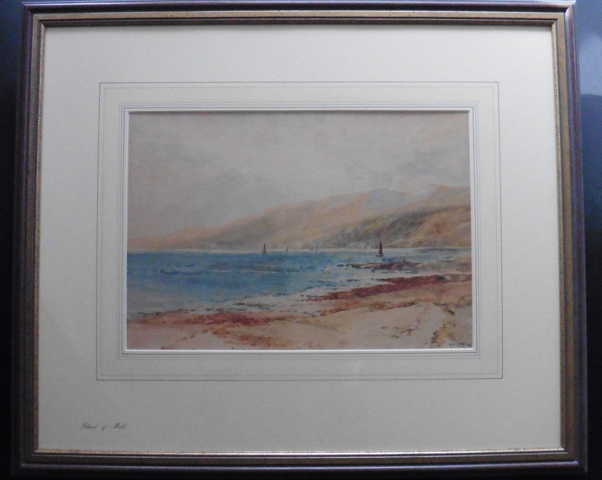 Isle of Mull - watercolour by James Morris - Image 2 of 3