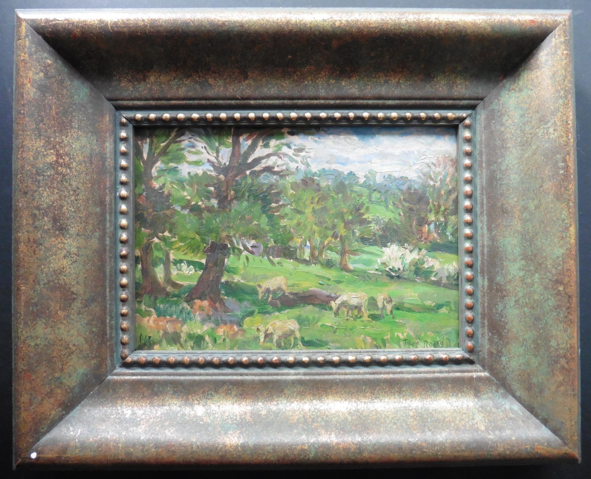 Original oil by British artist Fred Roots - Bronsover nr rugby - Image 2 of 5