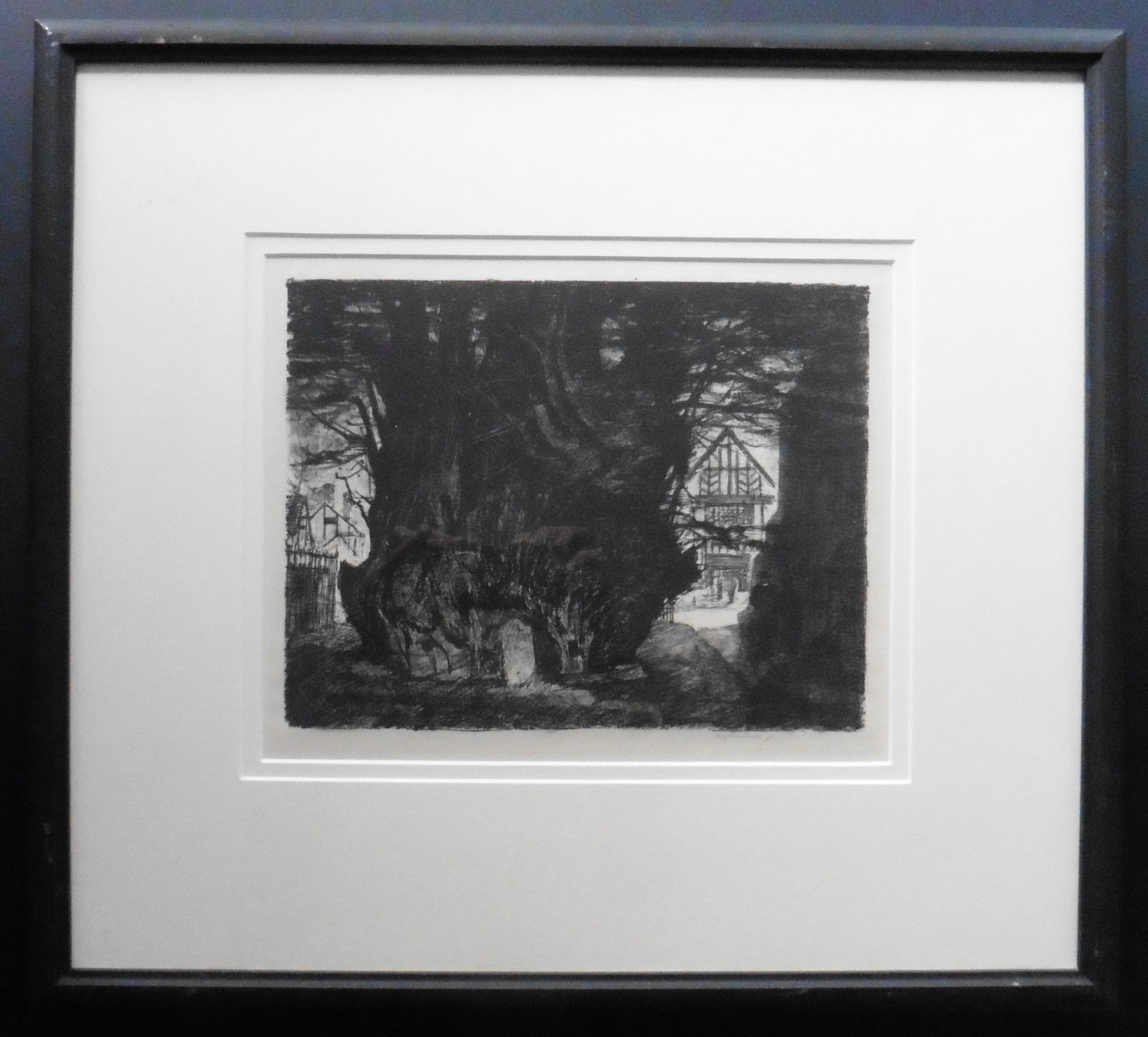 Pencil signed etching signature indistinct - Image 4 of 4