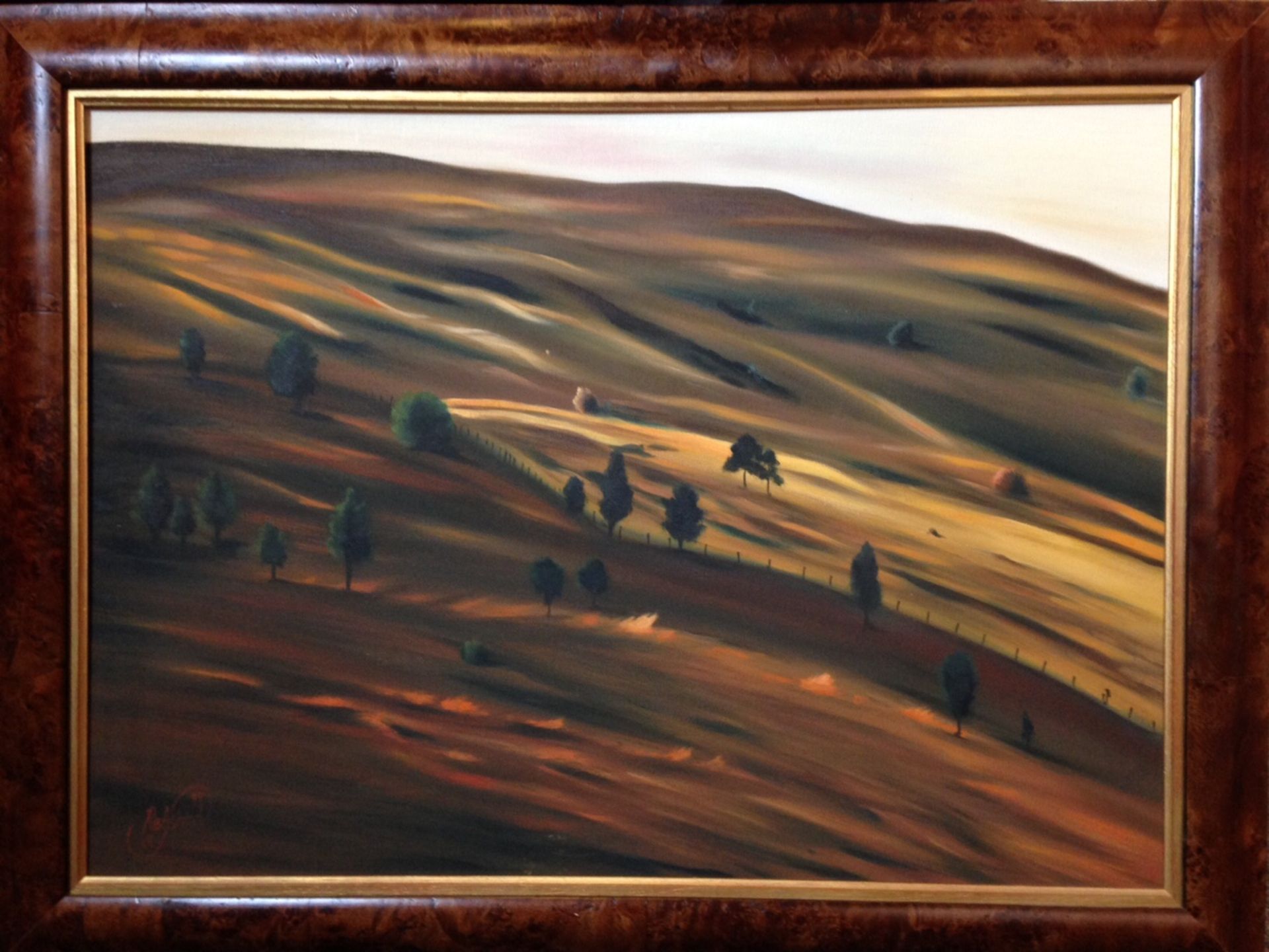 Original signed Landscape oil painting by Rachel E Ashton Scottish Contemporary artist - Image 2 of 4