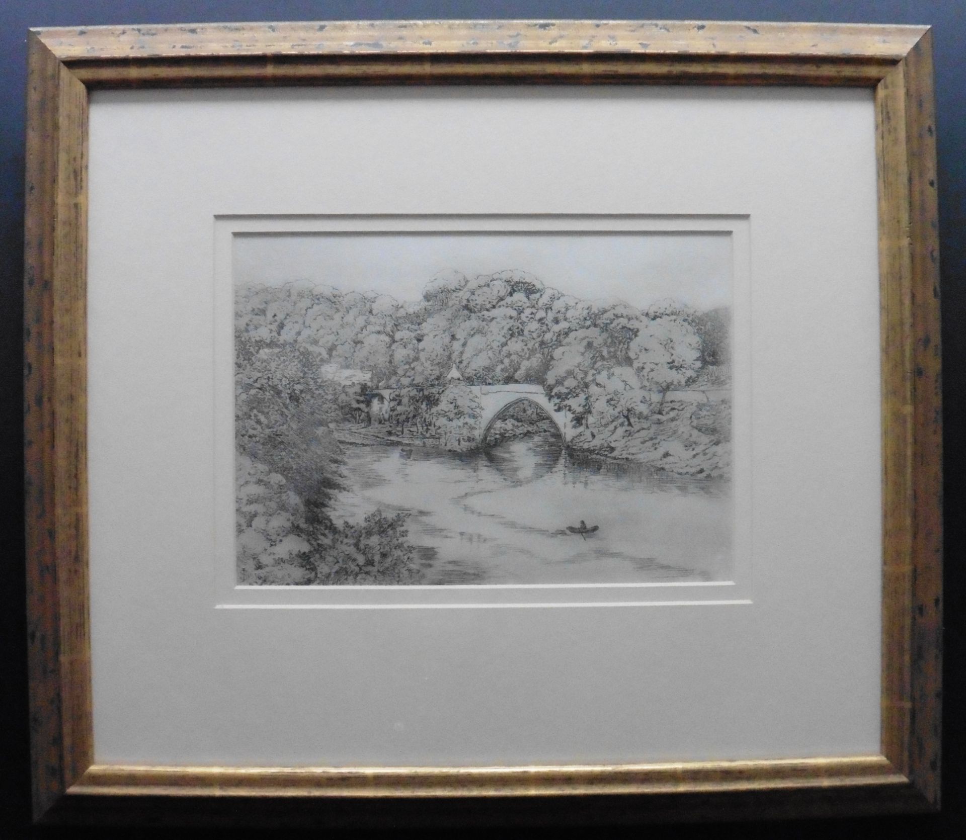 Brig O Don etching signed in plate with monogram - Image 2 of 4