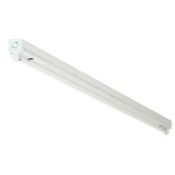 2x Ansell Single T8 Fluorescent Batten Lighting 4Ft 36W White AB136/HF IP20 + Bulb