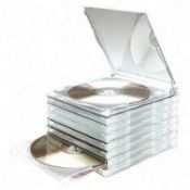 432x (PACK OF 3) Compucessory 8 Disc Jewel Cases Clip In/Slide Out (1296 CASES TOTAL)