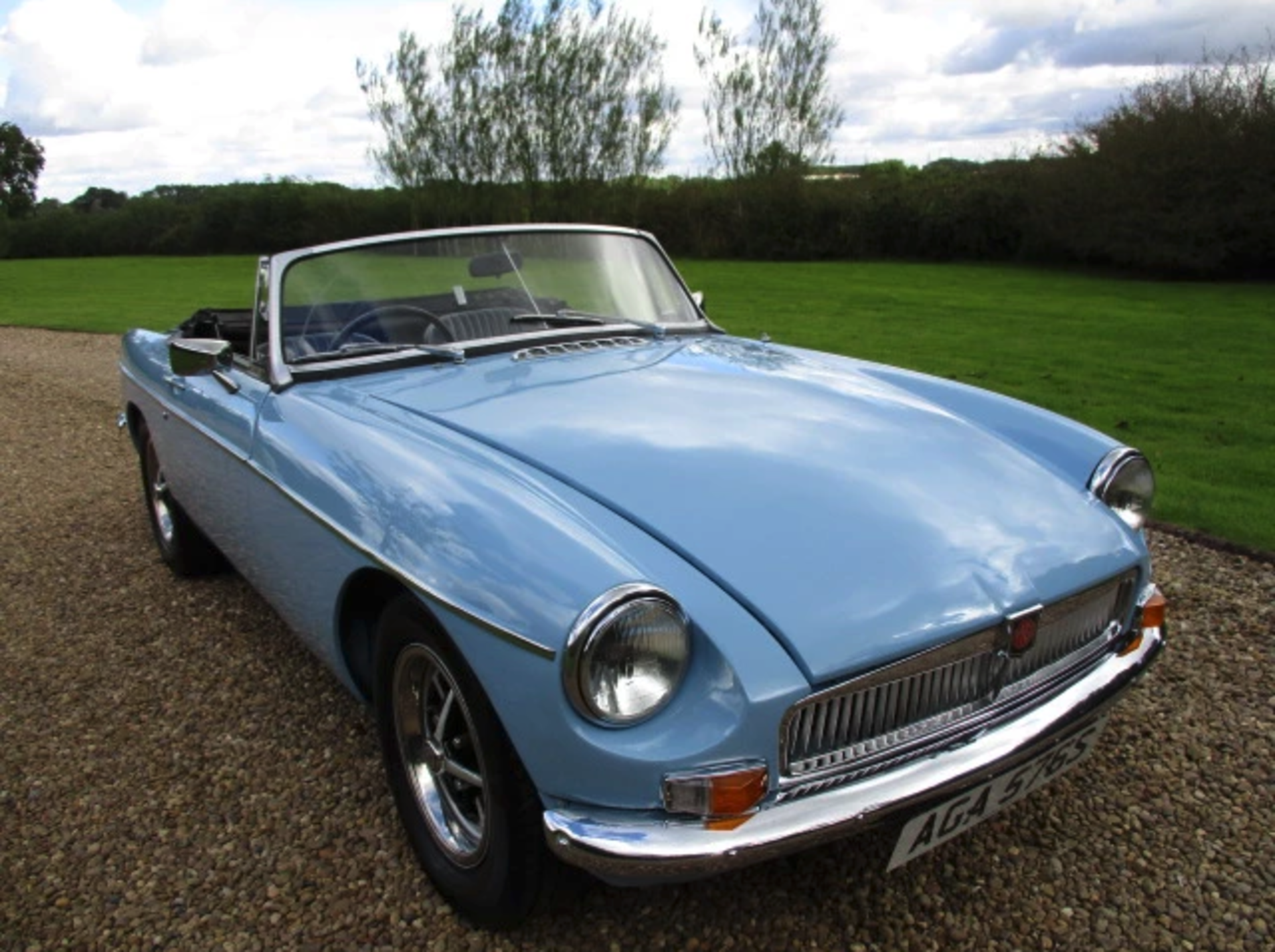 1978 MGB Roadster, Chrome Bumper & Low Mileage. - Image 4 of 16