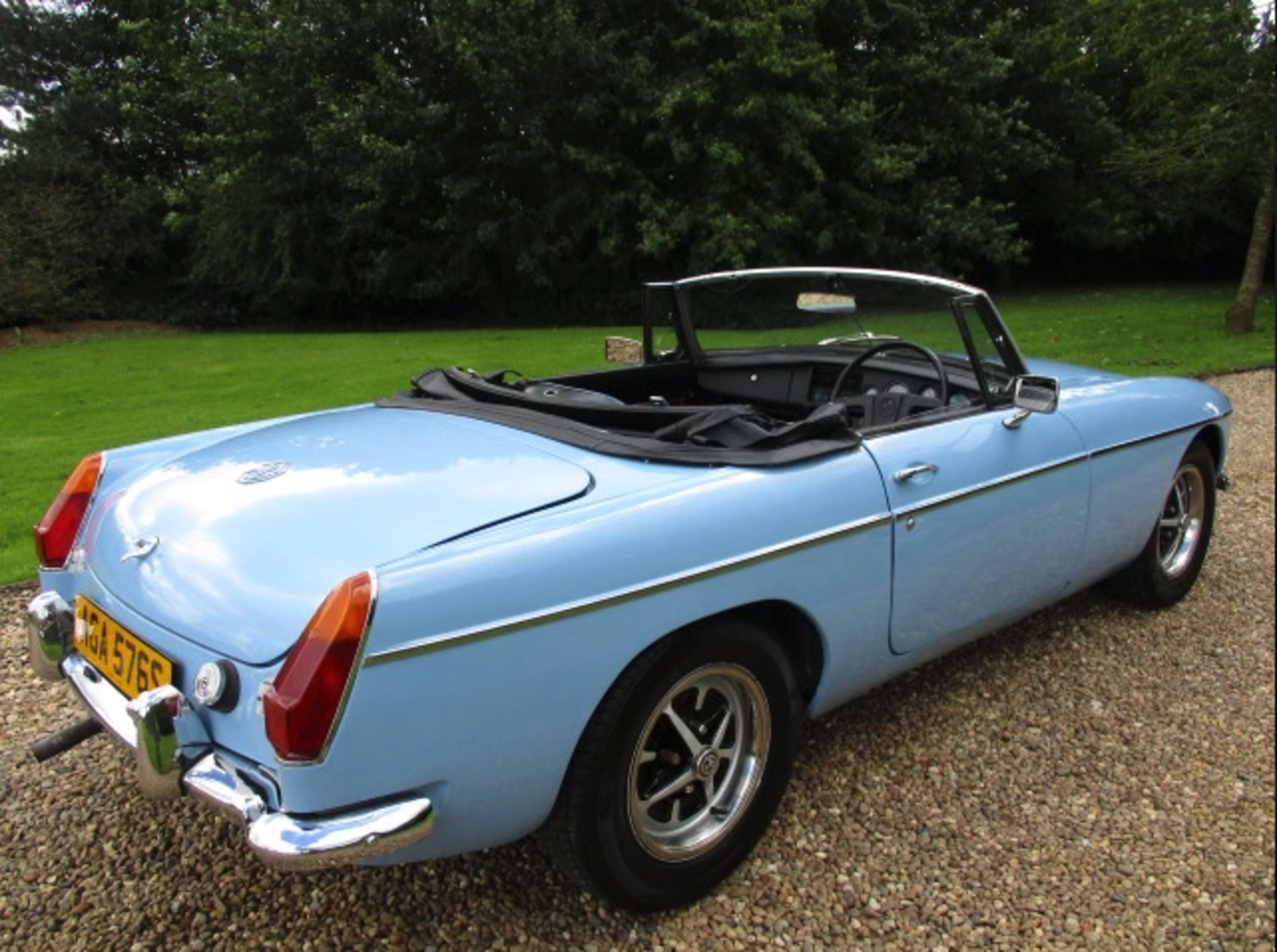 1978 MGB Roadster, Chrome Bumper & Low Mileage. - Image 3 of 16