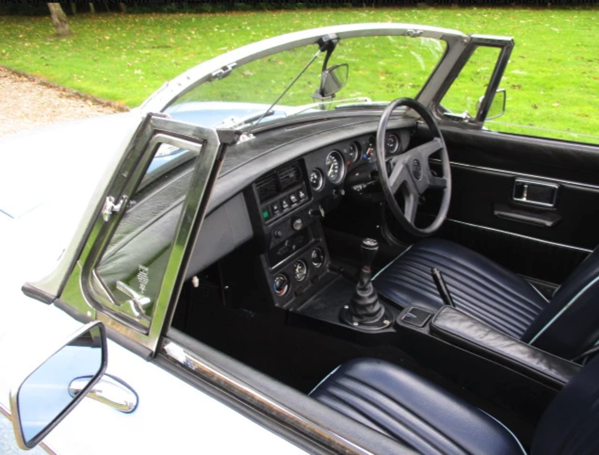 1978 MGB Roadster, Chrome Bumper & Low Mileage. - Image 11 of 16