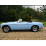 1978 MGB Roadster, Chrome Bumper & Low Mileage.