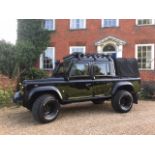 Deranged! Land Rover Defender 110 TD5 Double cab pick up.