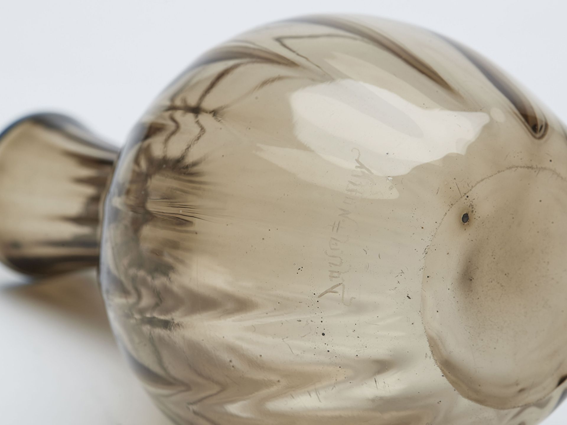 French Art Deco Daum Glass Vase Signed C.1930 - Image 8 of 8
