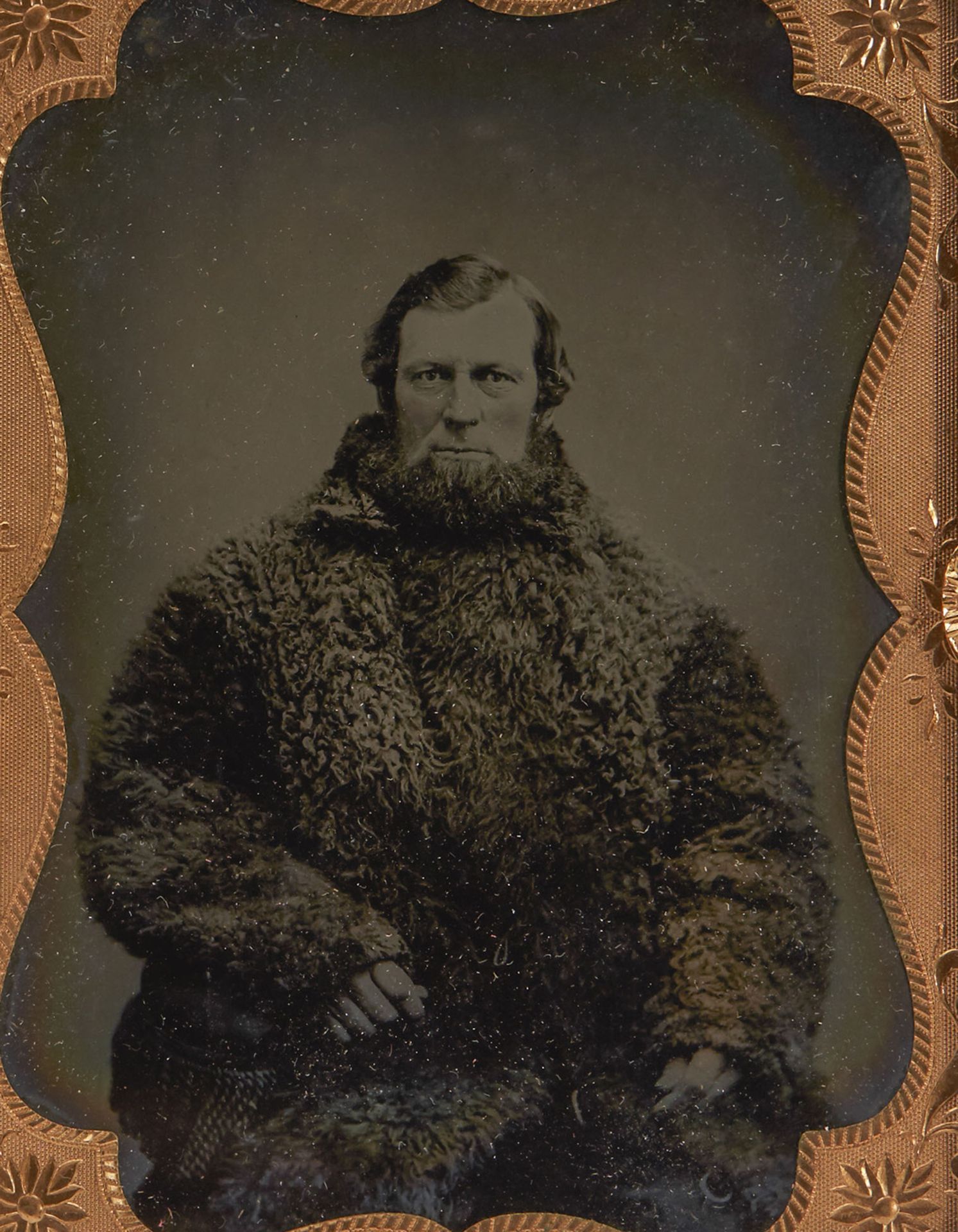 Antique Cased Ambrotype Potrait Of A Cossack C.1860 - Image 2 of 7