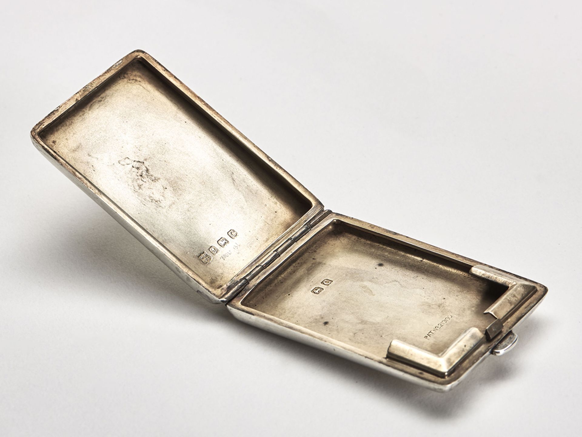 Art Deco Silver Cheroot/Card Case William Neale 1927 - Image 2 of 8