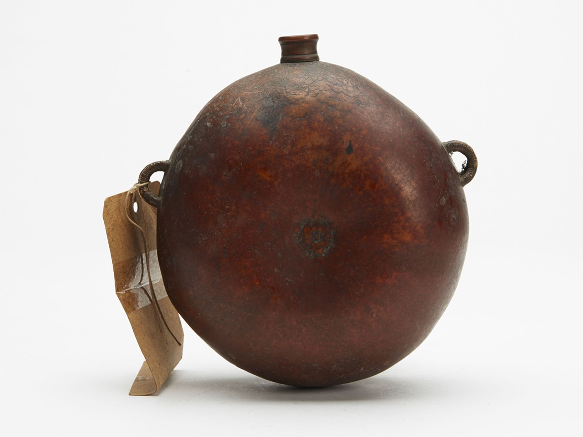 Antique African Gourd Water Bottle With Provenance C.1870 - Image 2 of 9