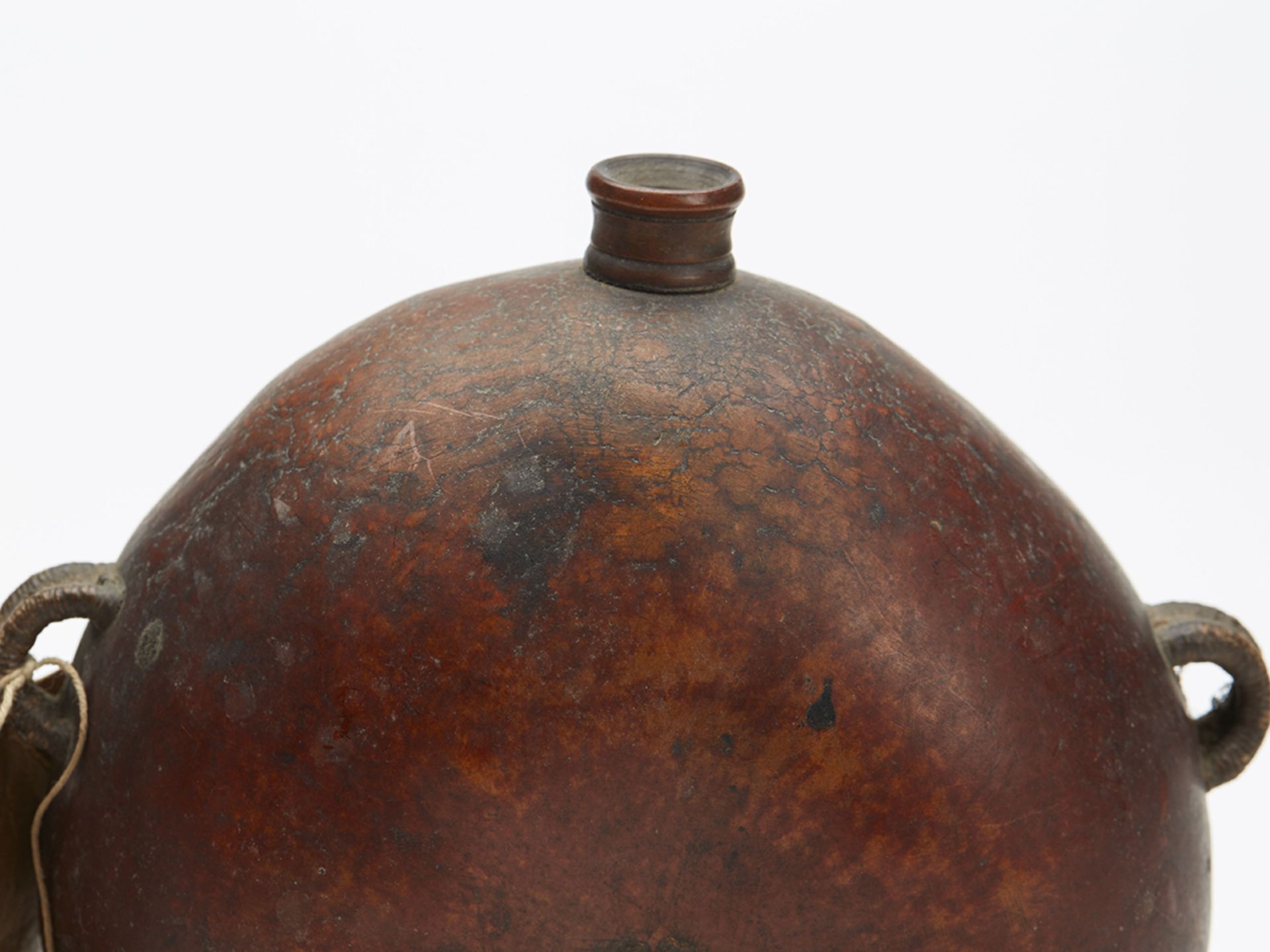 Antique African Gourd Water Bottle With Provenance C.1870 - Image 8 of 9