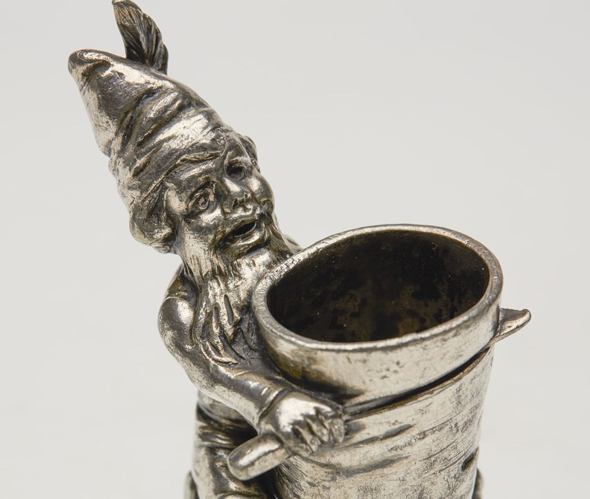 Antique German Wmf Gnome Match Holder C.1900 - Image 2 of 8