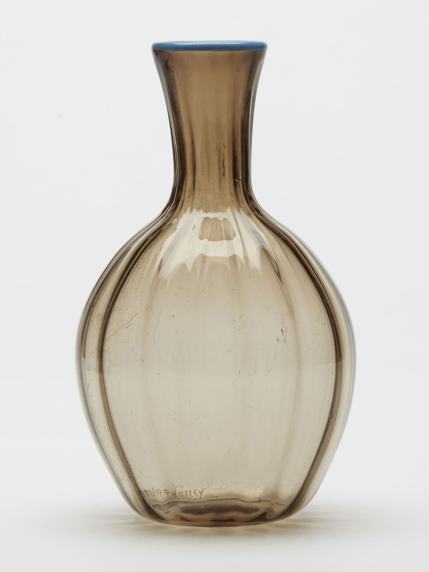 French Art Deco Daum Glass Vase Signed C.1930