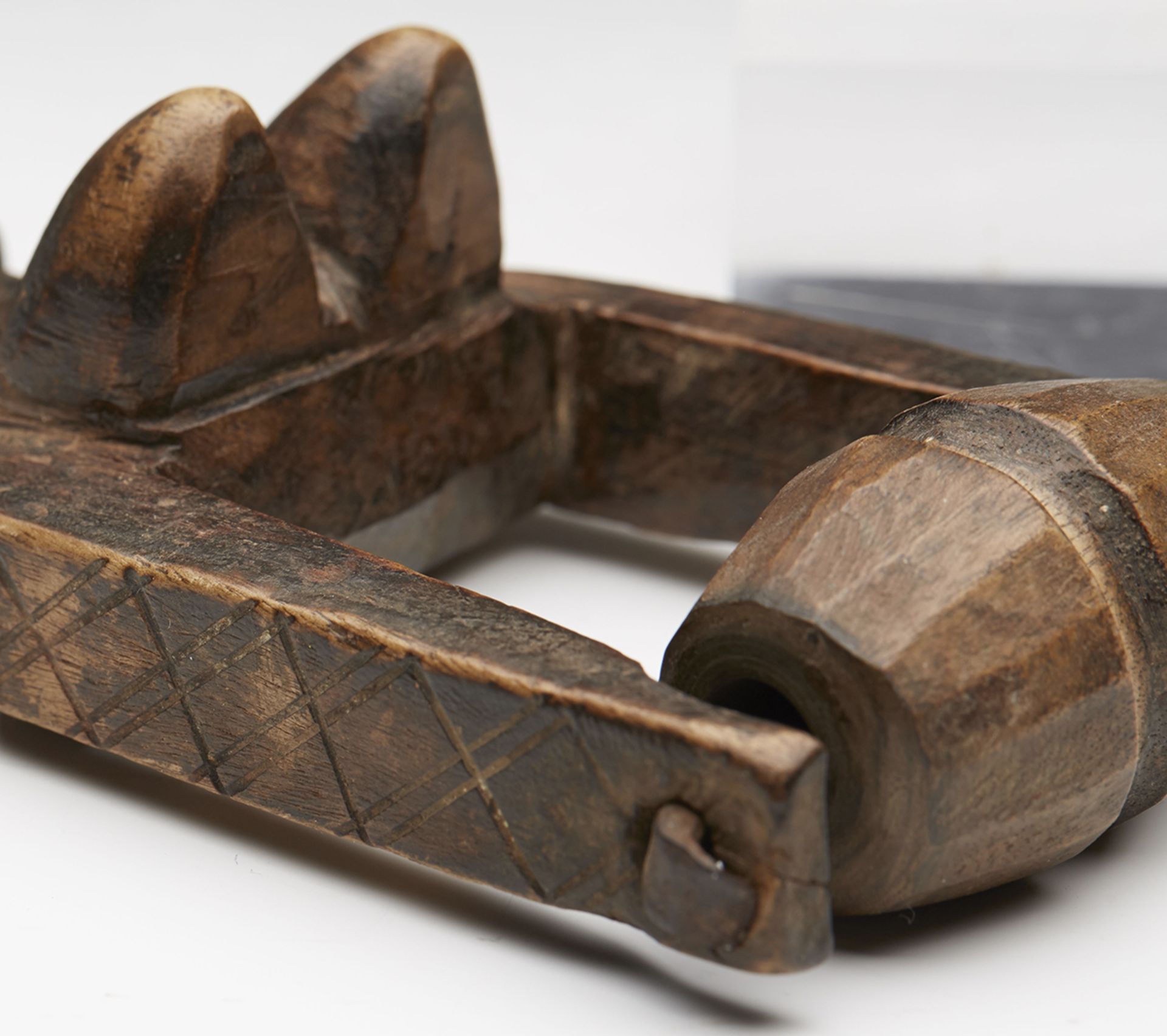 African Figural Baule Heddle Pulley Early 20Th C. - Image 6 of 6