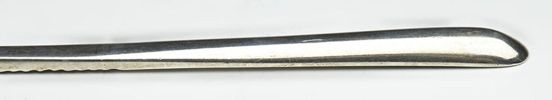 Antique Georgian Silver Marrow Scoop By T & W Chawner London 1759 - Image 9 of 10