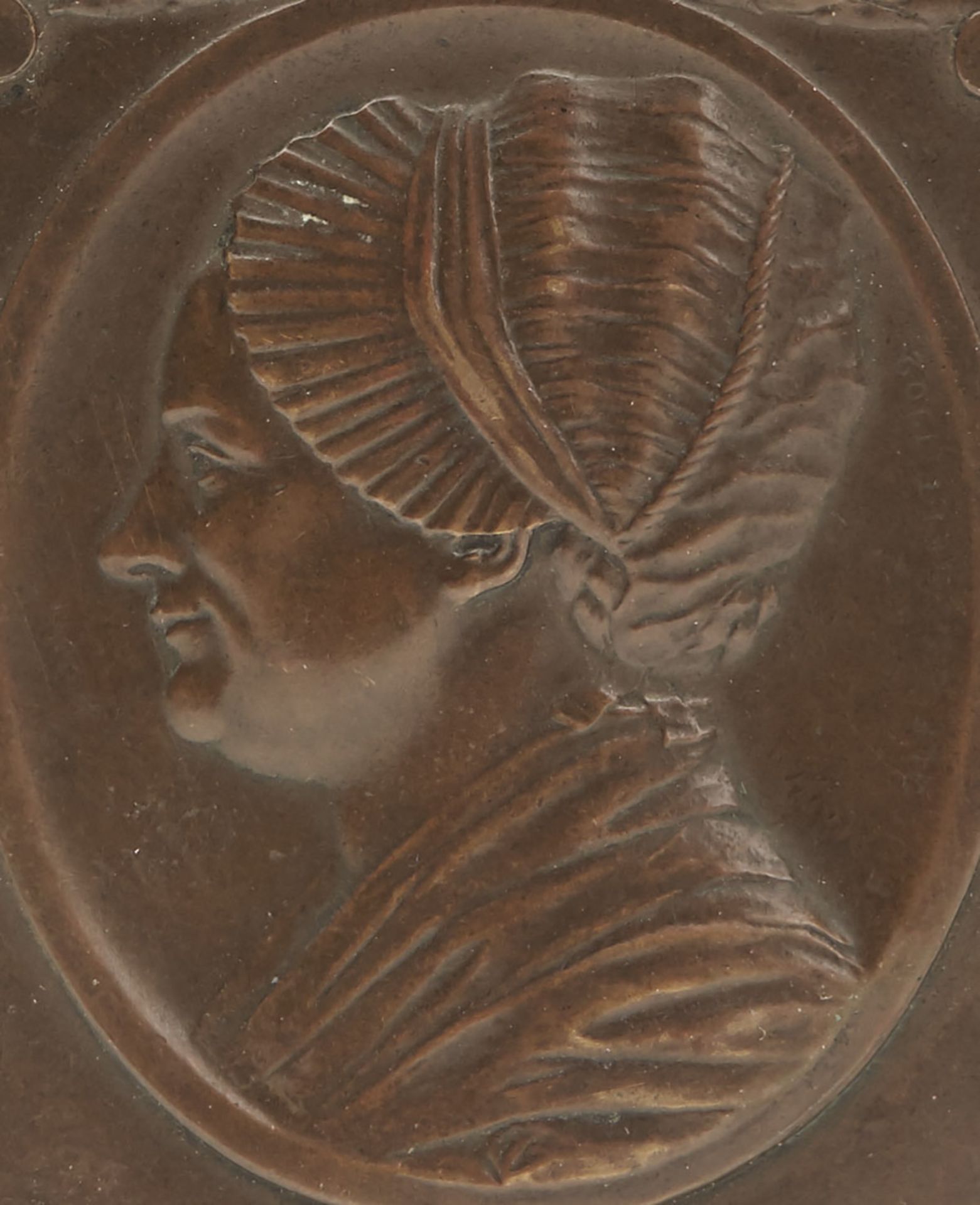 Rudolph Bosselt Katherina Goethe Bronze Medal 1902 - Image 2 of 6