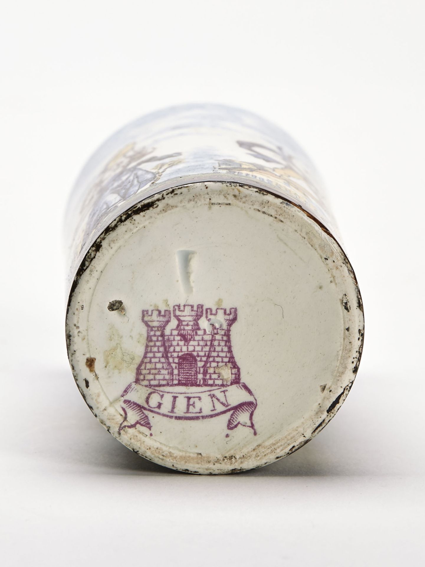Scarce Antique French Gien Harlequin Spill Vase C.1870 - Image 6 of 7